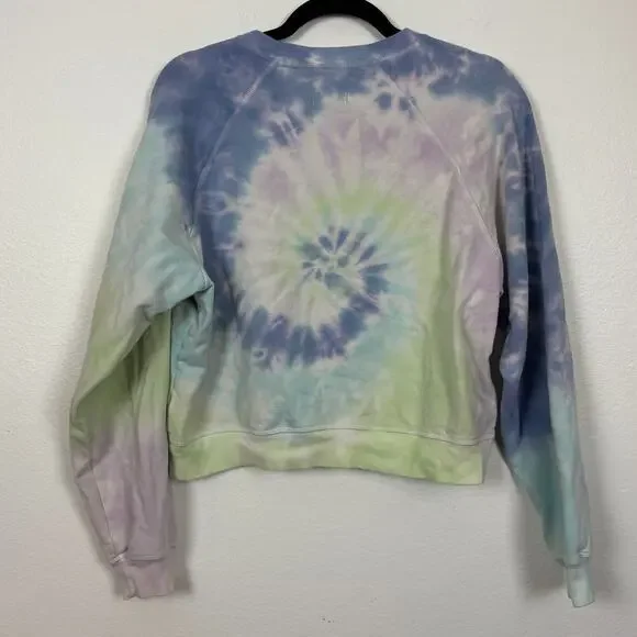 Electric & Rose Anthropologie Tie Dye Crew Neck Pullover Sweater Small - Picture 2 of 4